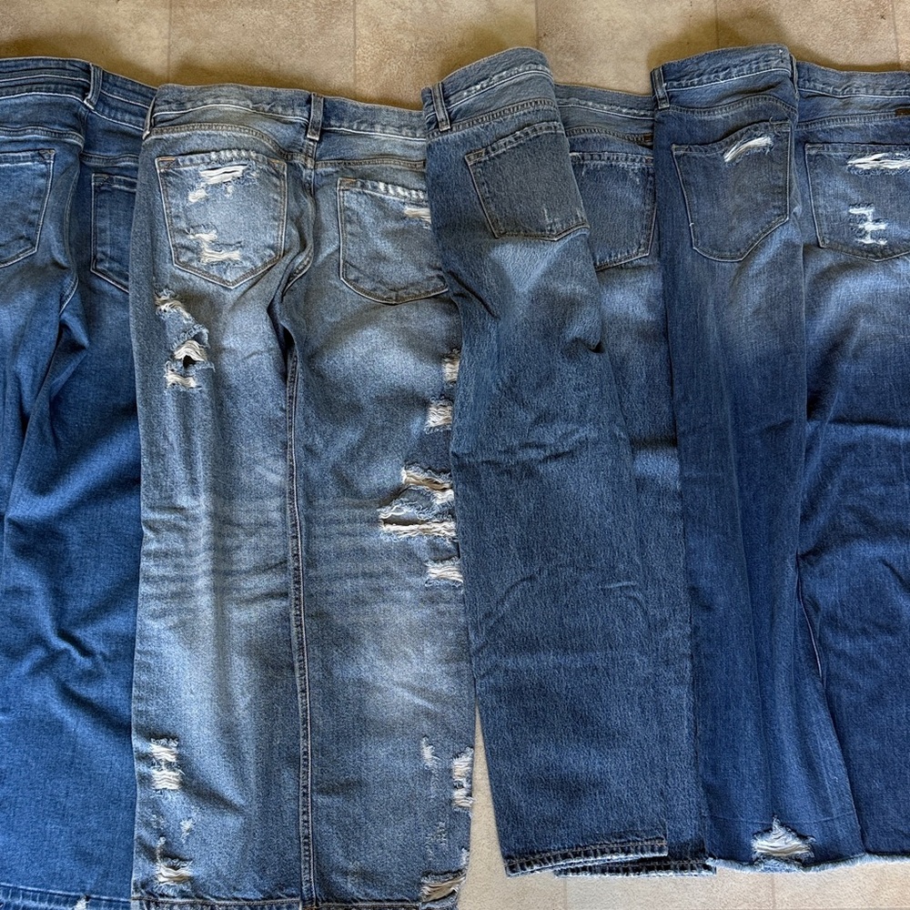 KanCan Blue Distressed Women Jeans - Picture 4 of 9